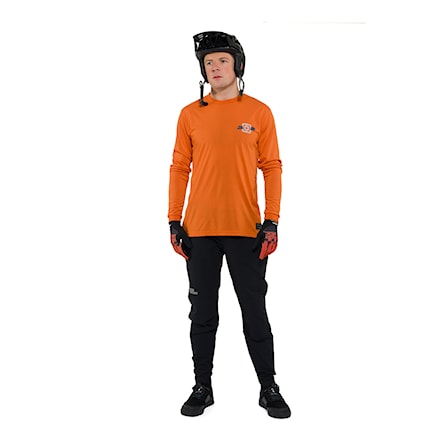 Bike dres Horsefeathers Fury LS burnt orange 2025 - 6