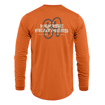 Bike Jersey Horsefeathers Fury LS burnt orange 2025 - 3