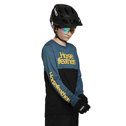 Bike koszulka Horsefeathers Fury LS Youth stellar 2023 - 1