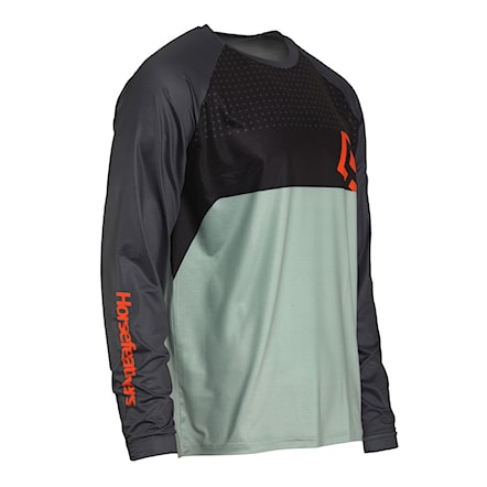 Bike Jersey Horsefeathers Quantum LS iceberg green 2024 - 3