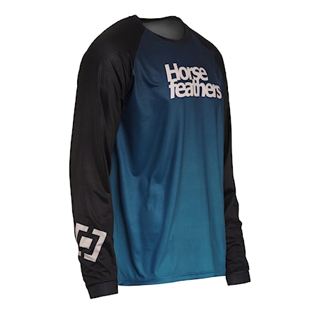 Bike Jersey Horsefeathers Quantum LS ink fade out 2024 - 3