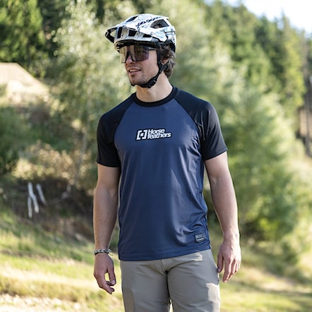 Bike koszulka Horsefeathers Spike indigo/black 2026 - 6