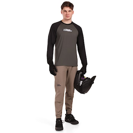 Bike koszulka Horsefeathers Spike LS chimera/black 2026 - 4