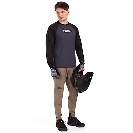 Bike koszulka Horsefeathers Spike LS indigo/black 2026 - 5