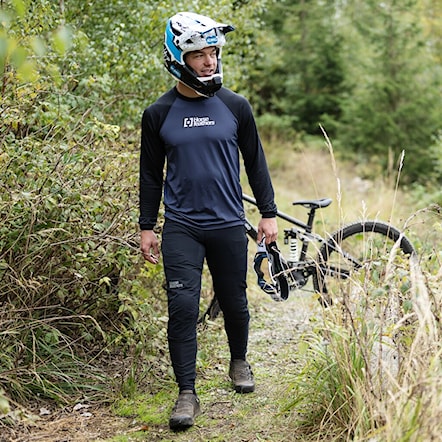 Bike koszulka Horsefeathers Spike LS indigo/black 2026 - 6