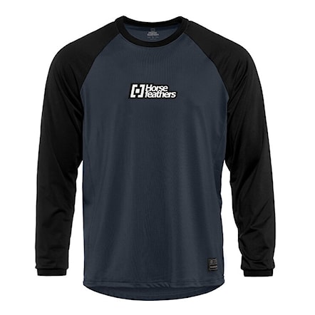 Bike koszulka Horsefeathers Spike LS indigo/black 2026 - 1
