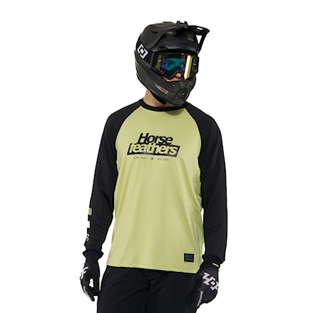 Bike dres Horsefeathers Spike LS nile/black 2025 - 1