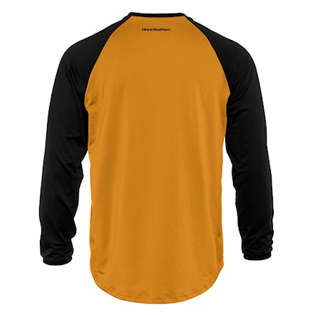 Bike koszulka Horsefeathers Spike LS sunflower/black 2026 - 3