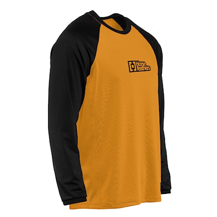 Bike koszulka Horsefeathers Spike LS sunflower/black 2026 - 4