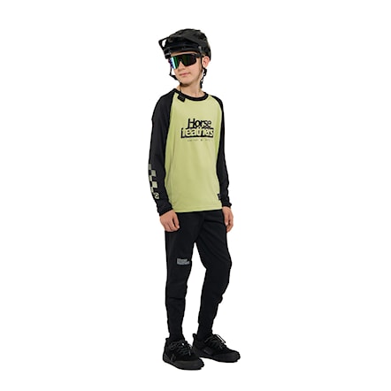 Bike dres Horsefeathers Spike LS Youth nile/black 2025 - 5