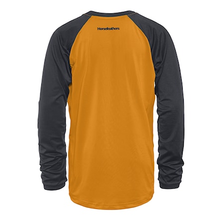 Bike koszulka Horsefeathers Spike LS Youth sunflower/indigo 2026 - 3