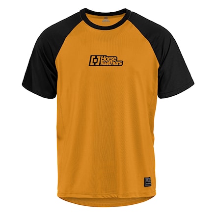 Bike koszulka Horsefeathers Spike sunflower/black 2026 - 1