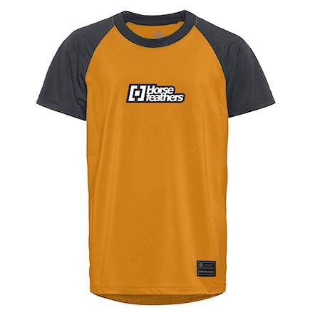 Bike koszulka Horsefeathers Spike Youth sunflower/indigo 2026 - 2