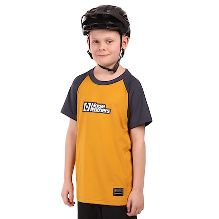 Bike koszulka Horsefeathers Spike Youth sunflower/indigo 2026 - 4