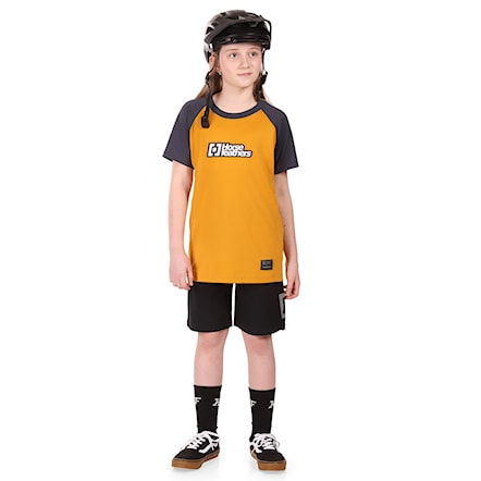 Bike koszulka Horsefeathers Spike Youth sunflower/indigo 2026 - 5