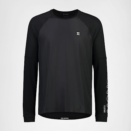 Bike dres Mons Royale Tarn Merino Bike Wind Jersey black 2025 - 4