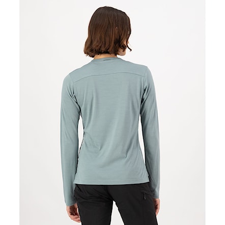 Bike dres Mons Royale Wms Diversion Merino Jersey LS dew/desert sage 2025 - 2