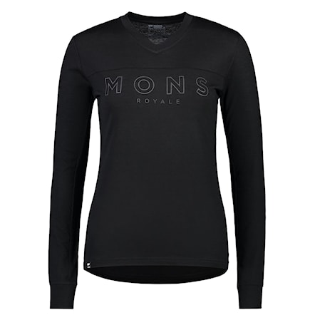 Bike koszulka Mons Royale Wms Redwood Enduro Vls black 2024 - 3