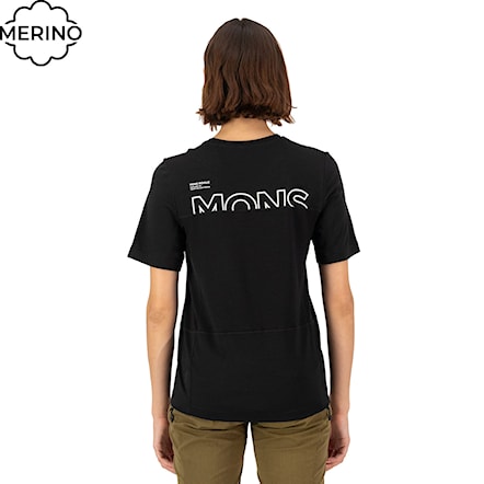 Bike dres Mons Royale Wms Tarn Merino black 2025 - 1