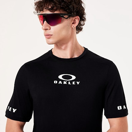 Bike koszulka Oakley Seeker Flow SS Jersey blackout 2026 - 5