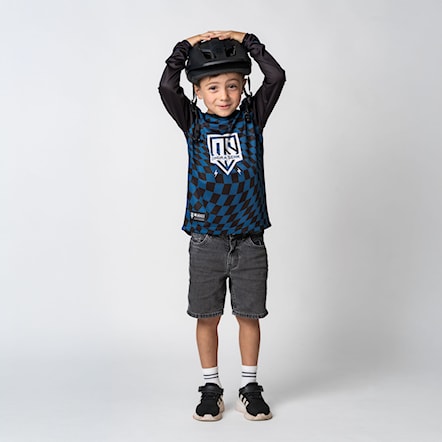 Bike Jersey SNOWBOARD ZEZULA Ondra Šenk LS Jersey Youth black/blue 2025 - 6