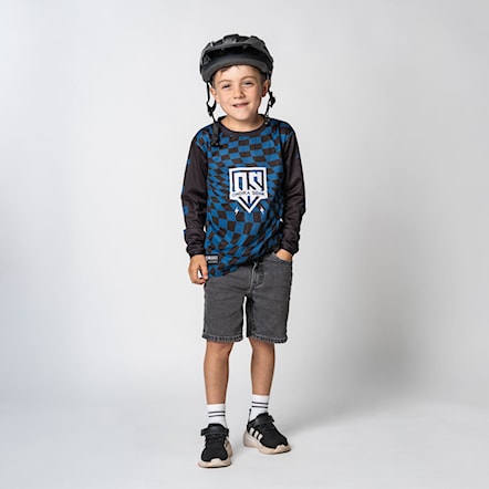 Bike Jersey SNOWBOARD ZEZULA Ondra Šenk LS Jersey Youth black/blue 2025 - 4