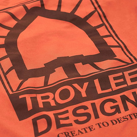 Bike koszulka Troy Lee Designs Ruckus Ls Ride create to destroy brick 2024 - 7