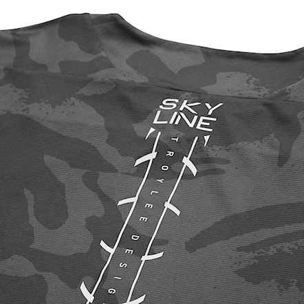 Bike koszulka Troy Lee Designs Skyline SS Jersey shadow camo carbon 2024 - 10