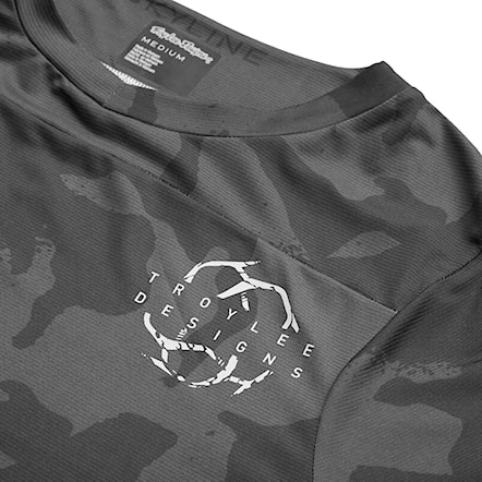 Bike koszulka Troy Lee Designs Skyline SS Jersey shadow camo carbon 2024 - 8