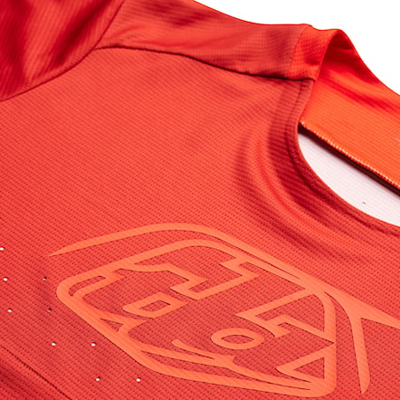 Bike koszulka Troy Lee Designs Sprint LS Jersey icon fire orange 2024 - 9
