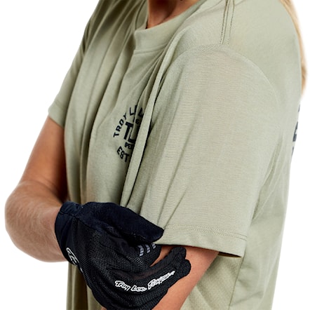 Bike koszulka Troy Lee Designs Wms Lilium SS Ride stamps sage 2026 - 11