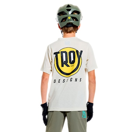 Bike Jersey Troy Lee Designs Youth Skyline SS Ride happy pumice 2026 - 1