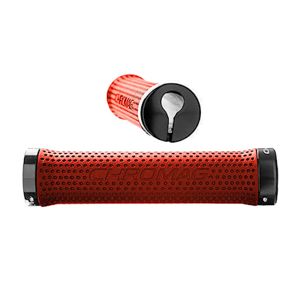 Bike grip Chromag Basis black/red - 2