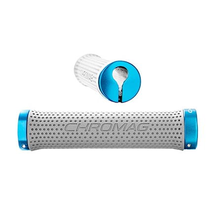 Bike Grip Chromag Basis grey/blue - 2