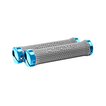 Bike grip Chromag Basis grey/blue - 1