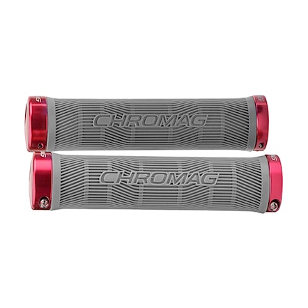 Bike Grip Chromag Palmskin grey/red - 2