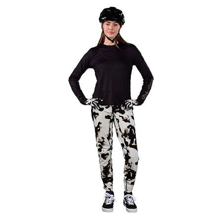 Bike kalhoty Troy Lee Designs Wms Luxe Pant tortoise cream 2024 - 12