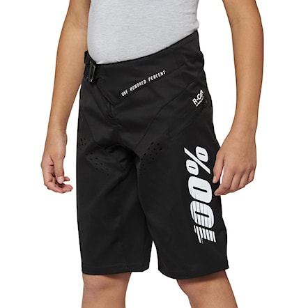 Bike Shorts 100% Youth R-Core Shorts black 2023 - 1