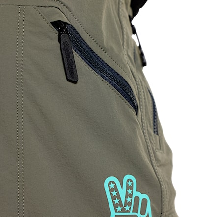 Bike Shorts Troy Lee Designs Youth Skyline Trail Short Shell mono army 2026 - 11