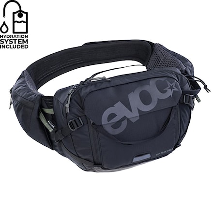 Bike Hip Bag EVOC Hip Pack Pro 3 + Hydration Bladder 1,5 black 2024 - 1