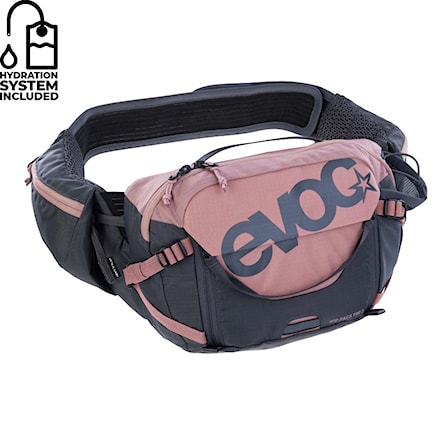 Bike Hip Bag EVOC Hip Pack Pro 3 + Hydration Bladder 1,5 dusty pink/carbon grey 2024 - 1