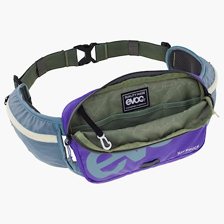 Bike ledvinka EVOC Hip Pouch steel/violet/dark olive - 4