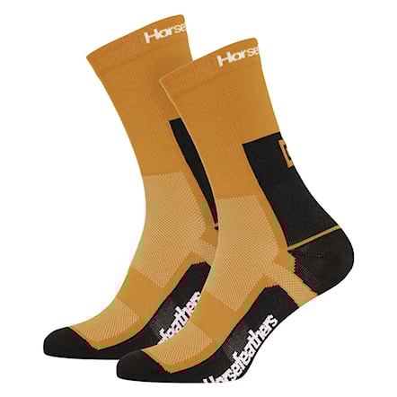 Bike skarpetki Horsefeathers Cadence Long sunflower 2026 - 1