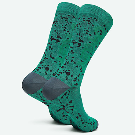 Bike ponožky Oakley Maven MTB green frog 2023 - 2