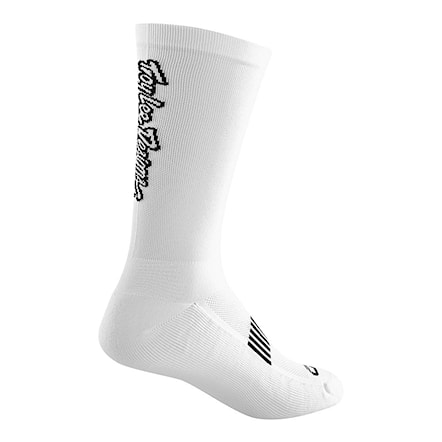 Bike ponožky Troy Lee Designs Performance Sock Signature white 2024 - 3