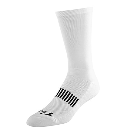 Bike ponožky Troy Lee Designs Performance Sock Signature white 2024 - 1