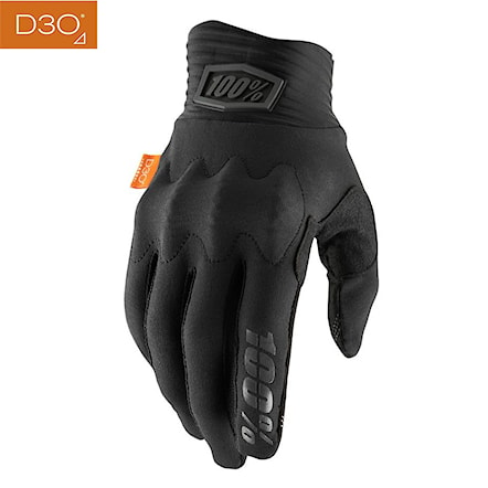 Bike rukavice 100% Cognito D3O black 2022 - 1