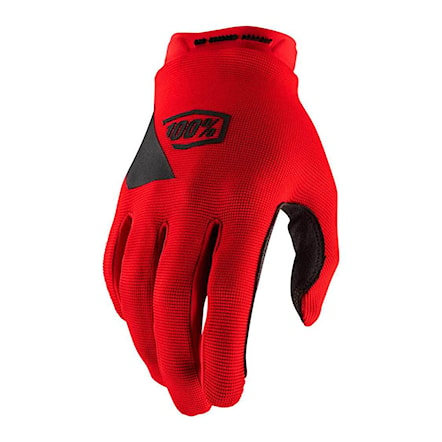 Bike Gloves 100% Youth Ridecamp red 2021 - 1