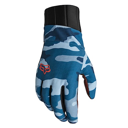Bike rukavice Fox Defend Pro Fire blue camo 2021 - 1