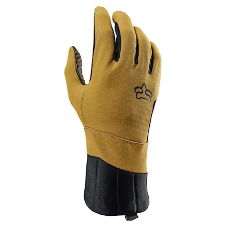 Bike Gloves Fox Defend Pro Fire caramel 2022 - 1